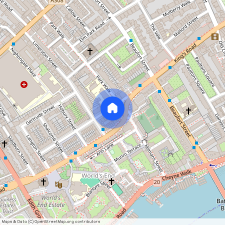 Kings House Studios, Lamont Rd Passage, Lamont Road, SW10