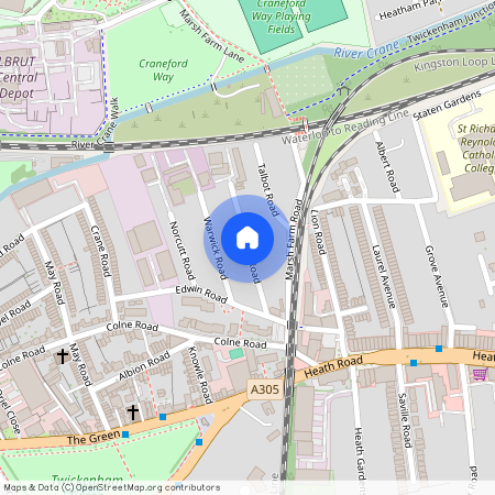 Hamilton Road, Twickenham, TW2