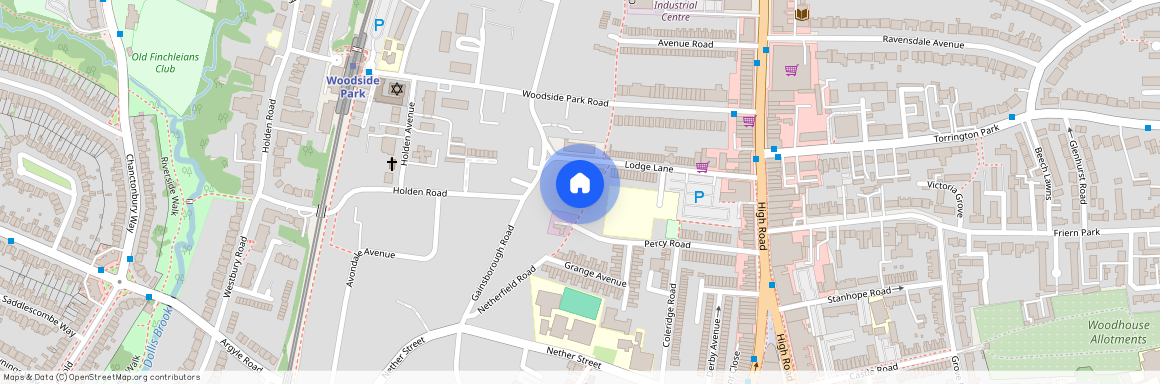 Lodge Lane N12, Finchley, London, N12