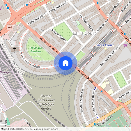 3 Philbeach Gardens, London, Greater London, SW5