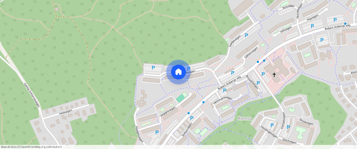 Klövjevägen **, Ronna