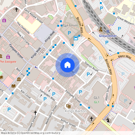 Russell Street, Gloucester GL1