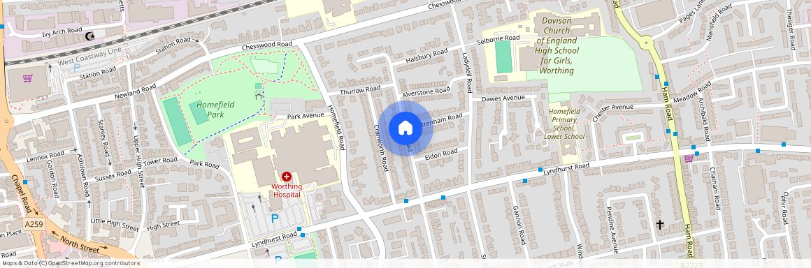 Sugden Road, Worthing, West Sussex, BN11