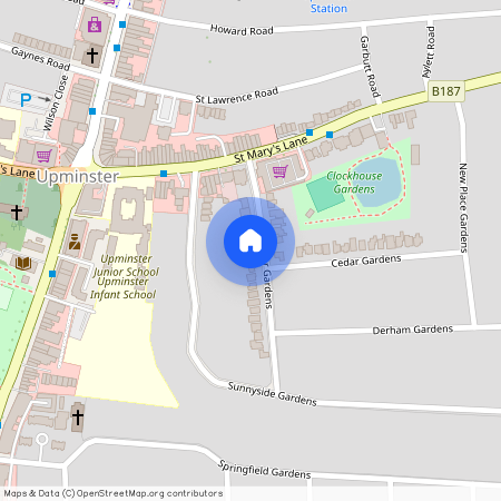 Tudor Gardens, Upminster, RM14