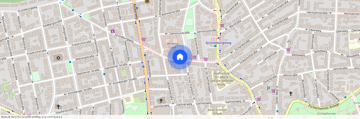 Grüneburgweg, 60322 Frankfurt am Main - Nordend