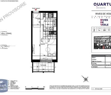 Location Appartement 1 pièce 28m² REIMS 51100 - Photo 6