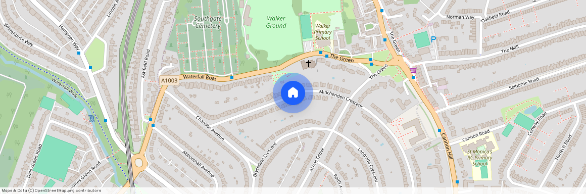 Minchenden Crescent, London, Greater London, N14