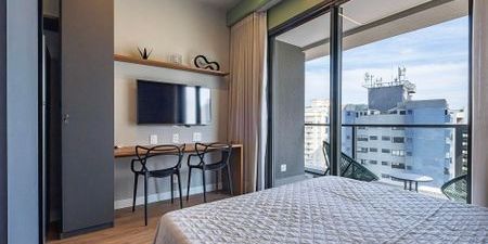 Studio para alugar com 27m², 1 quarto e sem vaga - Photo 3