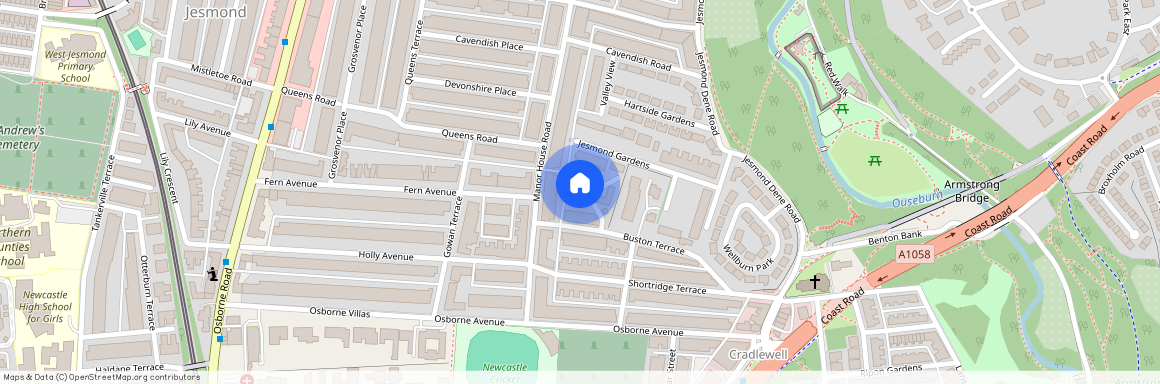 11, Orchard Place, Jesmond, Newcastle Upon Tyne, NE2 2DE