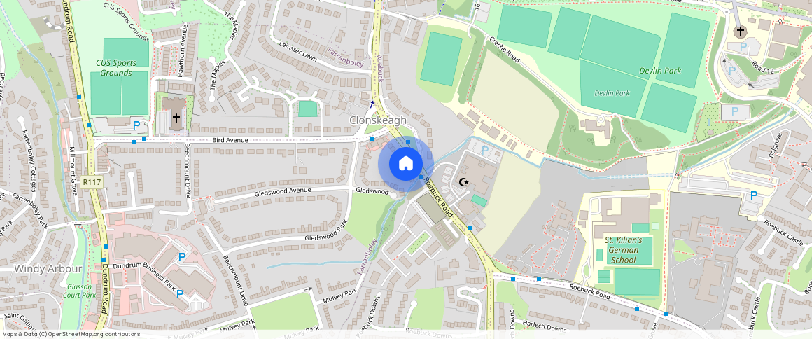 White Oaks, Roebuck Road, Clonskeagh, Dublin 14, D14 NX97.