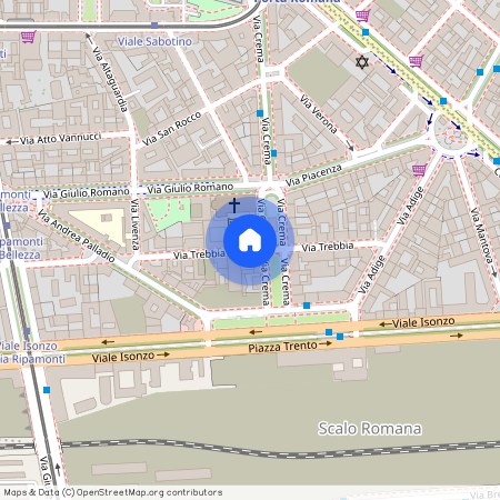 Via Trebbia, Milan, Lombardy 20135