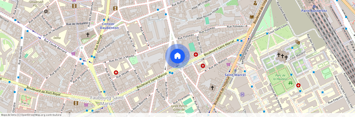 Appartement à louer rue Geoffroy Saint Hilaire, Paris 5ème