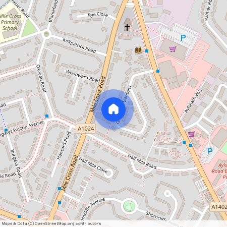 Glenmore Gardens, Norfolk NR3