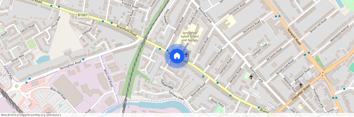 Bramford Road, Ipswich, Suffolk, IP1 4AZ