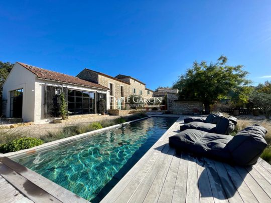 Havre de paix à louer près d'Uzès - 6 chambres - piscine - Photo 1