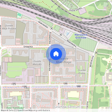 ul. Przeworska, Grochów, Praga-Południe, Warszawa, mazowieckie