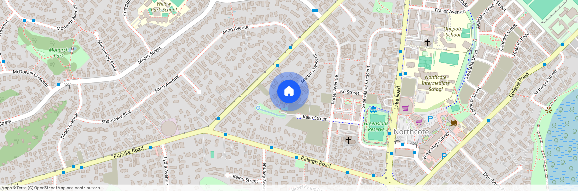 30 Martin Crescent (upstairs 4 bedrooms), Northcote, North Shore City