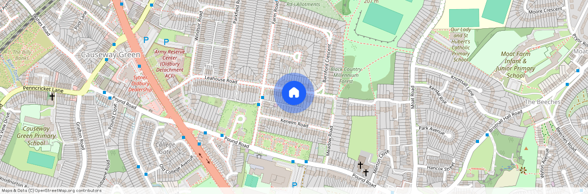 Barnford Crescent, Oldbury, B68