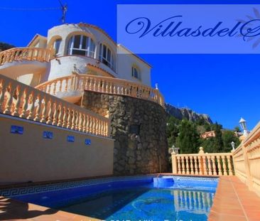 ANNUAL RENT. ONE FLOOR VILLA WITH SEA VIEWS AND PRIVATE POOL CALPE ... - Photo 3