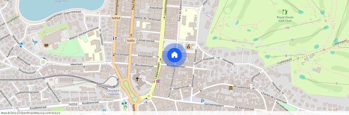 Piers de Raveschootlaan 45/52 - 8300 Knokke