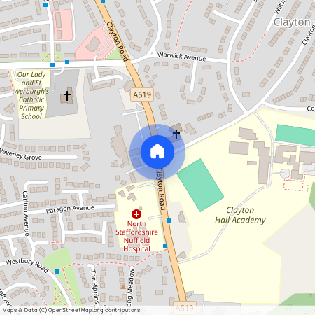 Aspen Rise, Clayton, Newcastle Under Lyme, Staffordshire, ST5