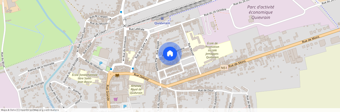 Rue de la Pépinière, 32 - 7380 Quiévrain