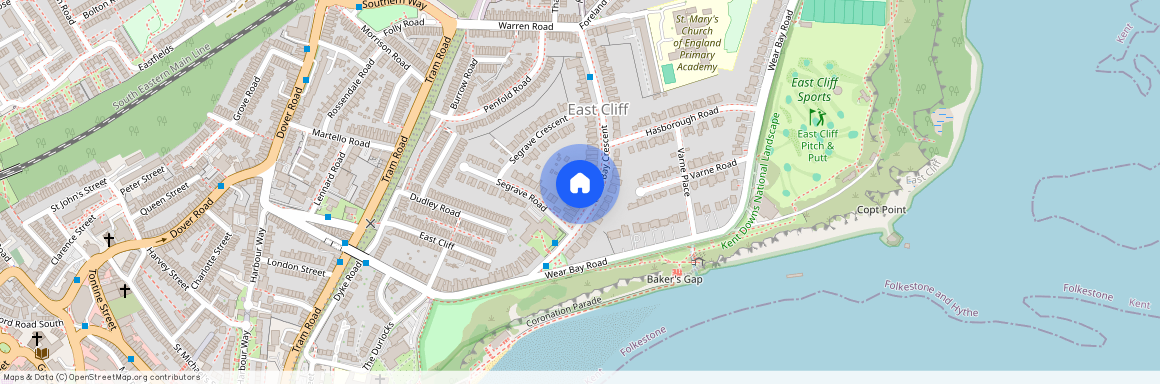 Wear Bay Crescent, Folkestone, Kent