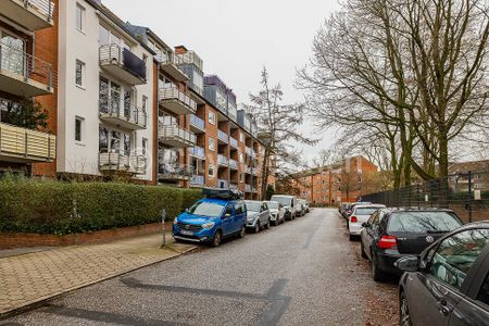 Komplett ausgestattetes Single-Apartment mit Loggia in Hamburg-Hoheluft - Foto 2