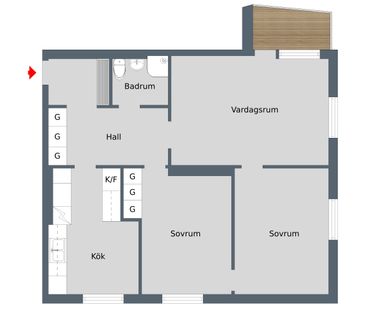 Västra Bergsgatan, Tranås - Foto 1