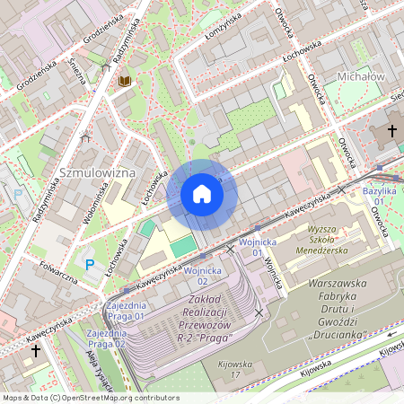 ul. Siedlecka, Szmulowizna, Praga-Północ, Warszawa, mazowieckie