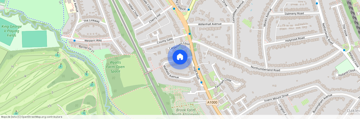 Walfield Avenue, Whetstone