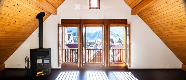 Charmante 3.5-Zi-Dachwohnung in Gemeinde Escholzmatt - Photo 1