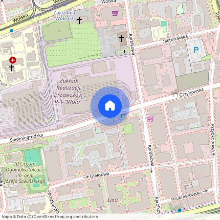 ul. Siedmiogrodzka, Czyste, Wola, Warszawa, mazowieckie