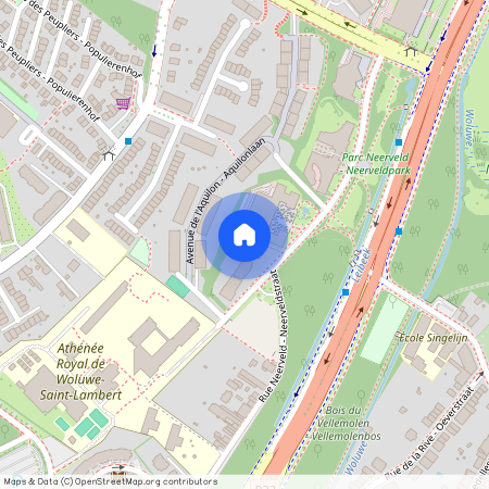 Rue de l'Athénée Royale (B2-5) 97 Boîte B2.5 - 1200 Woluwe-Saint-Lambert