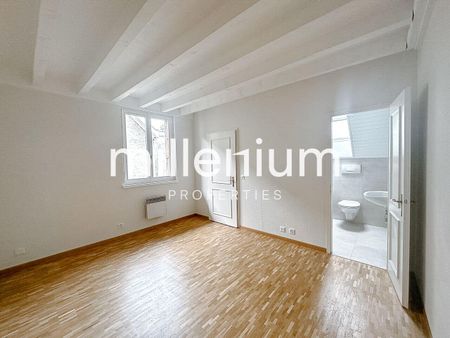 Duplex en attique rénové dans le vieux Carouge - Photo 5