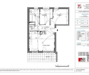 Appartement T3 NANTES Mairie de Chantenay - 61.6 m2 899 Euros - Photo 6