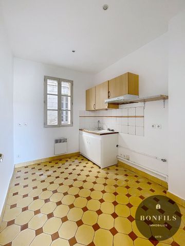 A LOUER AVIGNON INTRAMUROS - SECTEUR RUE DES LICES (84000) : charmant T3 en dernier étage, vue jardin, - Photo 3