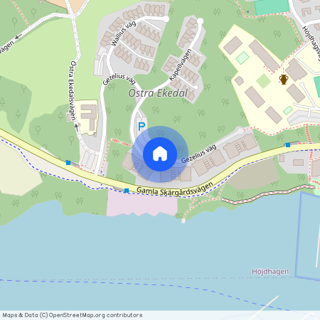 Gezelius väg, Gustavsberg