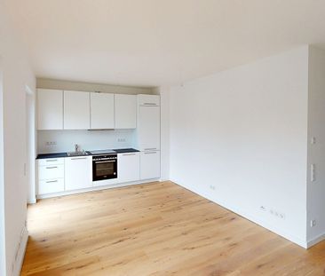 Erstbezug: Kompakte 3-Zimmer-Wohnung mit hochwertiger Einbauküche - Photo 2