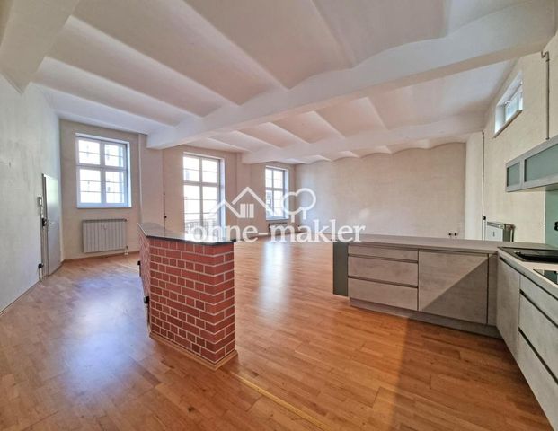 Tolle Loftwohnung mit großem Balkon und Einbauküche sucht kreative Raumgestalter! - Photo 1