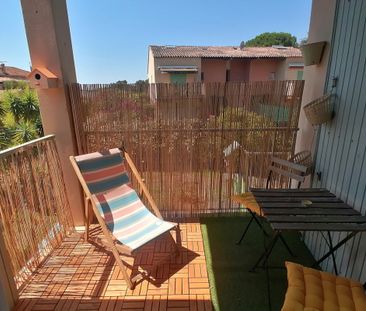 Deux pièces mezzanine climatisé dans résidence avec piscine, - Photo 3