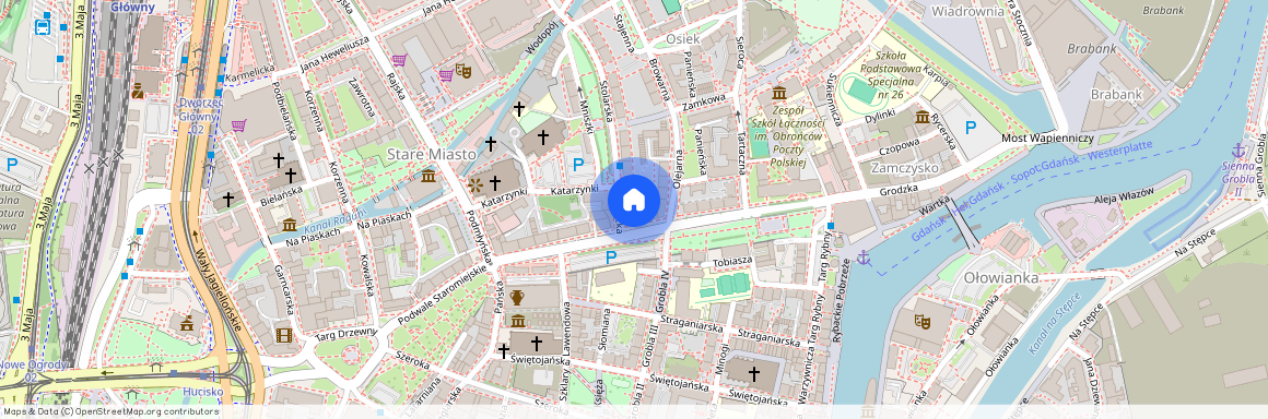 ul. Podwale Staromiejskie, Śródmieście, Gdańsk, pomorskie