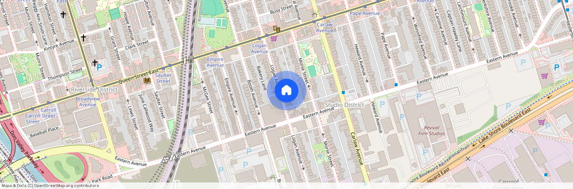 177 Logan Avenue Unit# Main Floor, Toronto