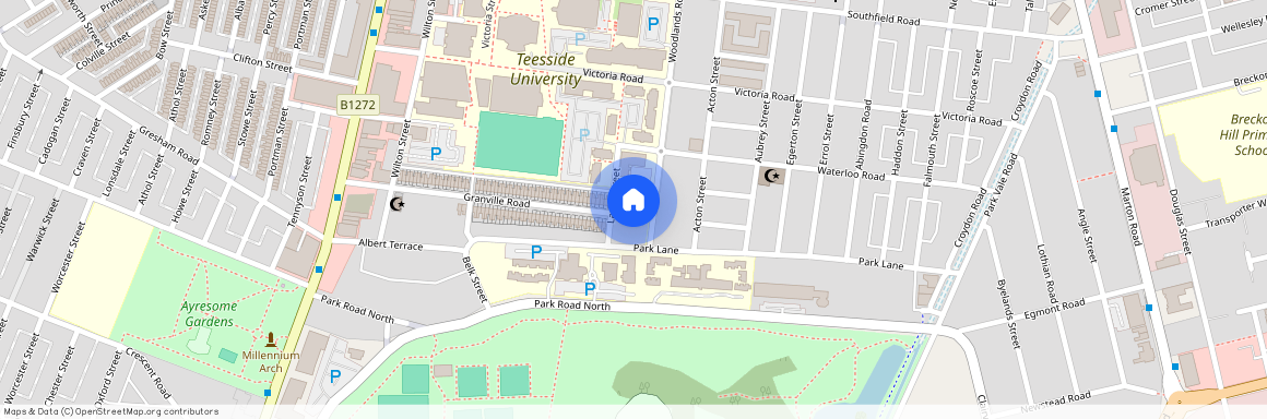 United Kingdom, Woodlands Road, TS1 3BS, Middlesbrough