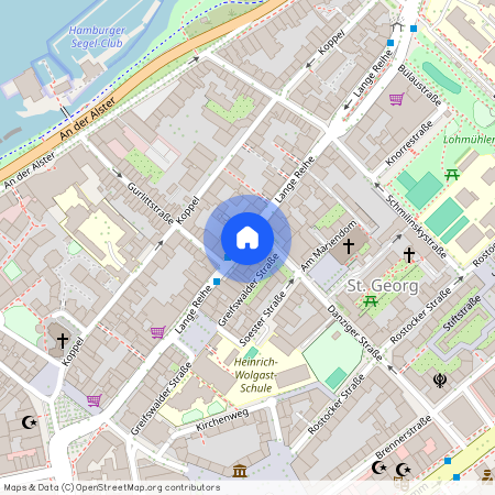 Lange Reihe 68, St. Georg, Hamburg, Hamburg, 20099, Germany