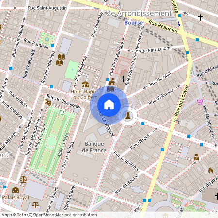 Appartement à louer place des Victoires, Paris 1er