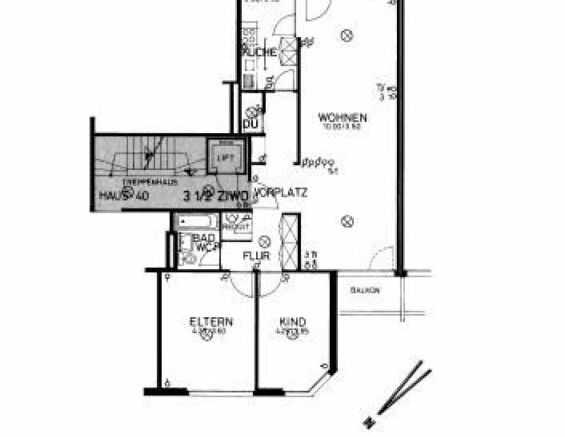 "3 1/2-Zimerwohnung" - Photo 1