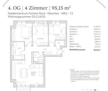 Leben im Trendviertel: Helle 4-Zimmer-Wohnung im ZAM Neubau - Foto 2