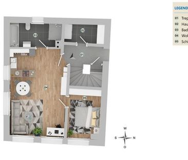 2-Zimmer-WHG | Kernsanierung 2025 | Weikersheim | Erdgeschoss - Foto 1