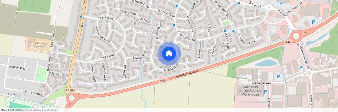 St. Philips Drive, Evesham WR11